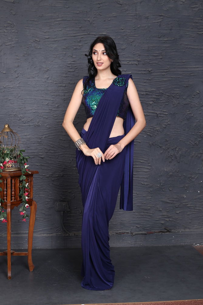 Amoha Trendz AT107 Ready To Wear Sarees Catalog
